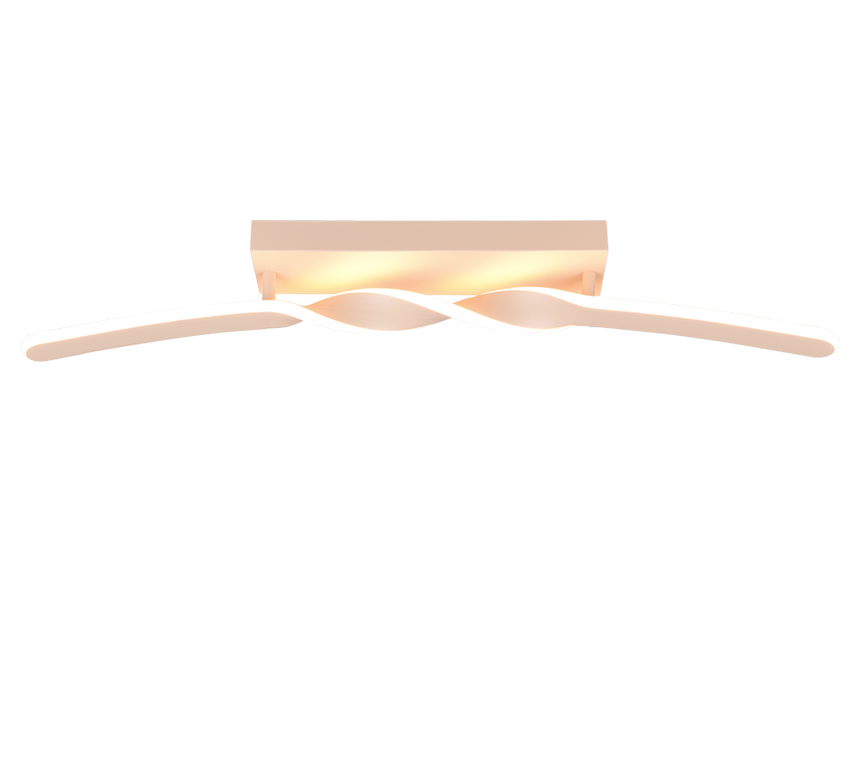 Plafón de techo Trio Ginko LED sand 3000K 79cm R65791166 - vista 2