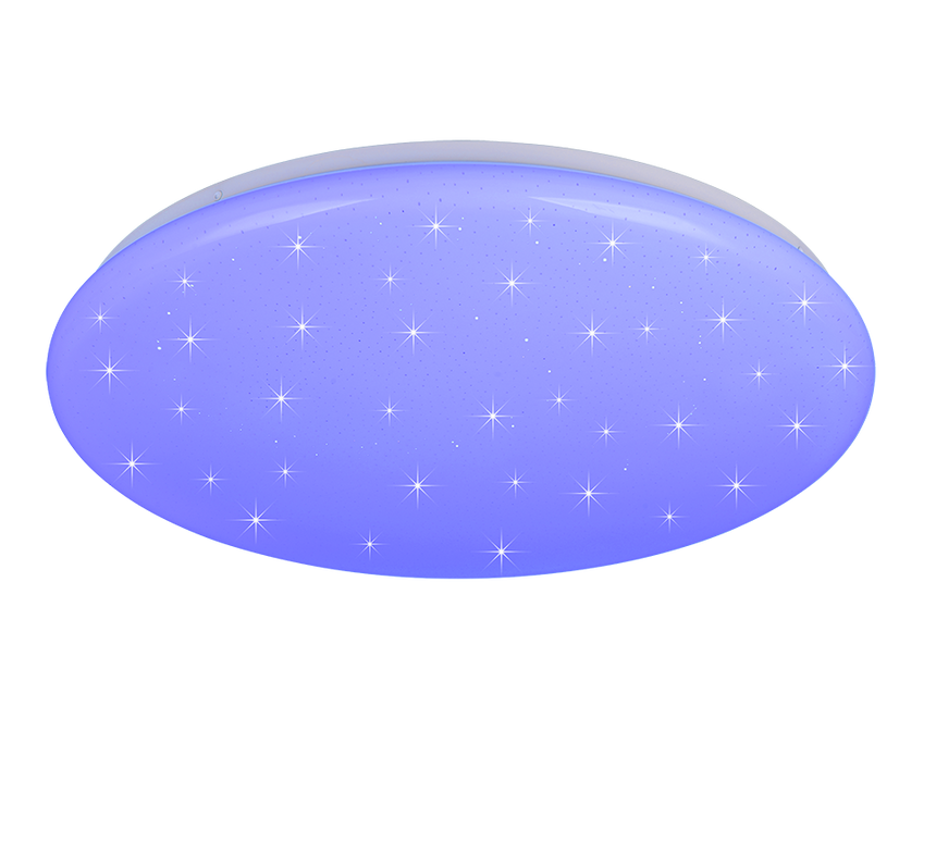 Plafón de techo Trio Cetus LED blanco CCT Ø48,5cm R65841900