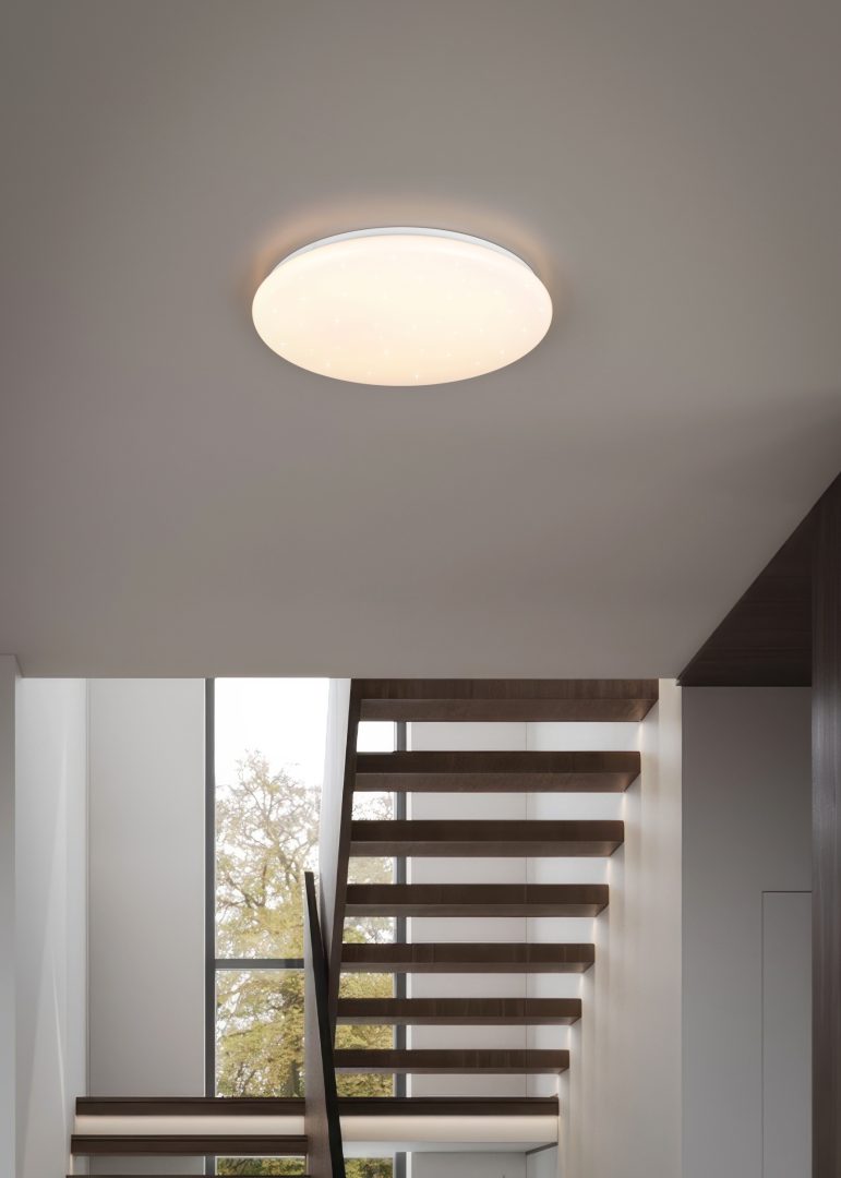 Plafón de techo Trio Cetus LED blanco CCT Ø48,5cm R65841900