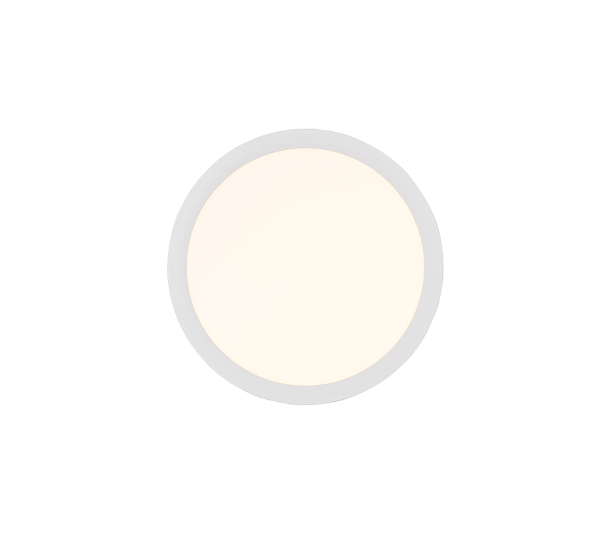 Plafón de techo Trio Draco LED blanco mate Ø23cm R65891131