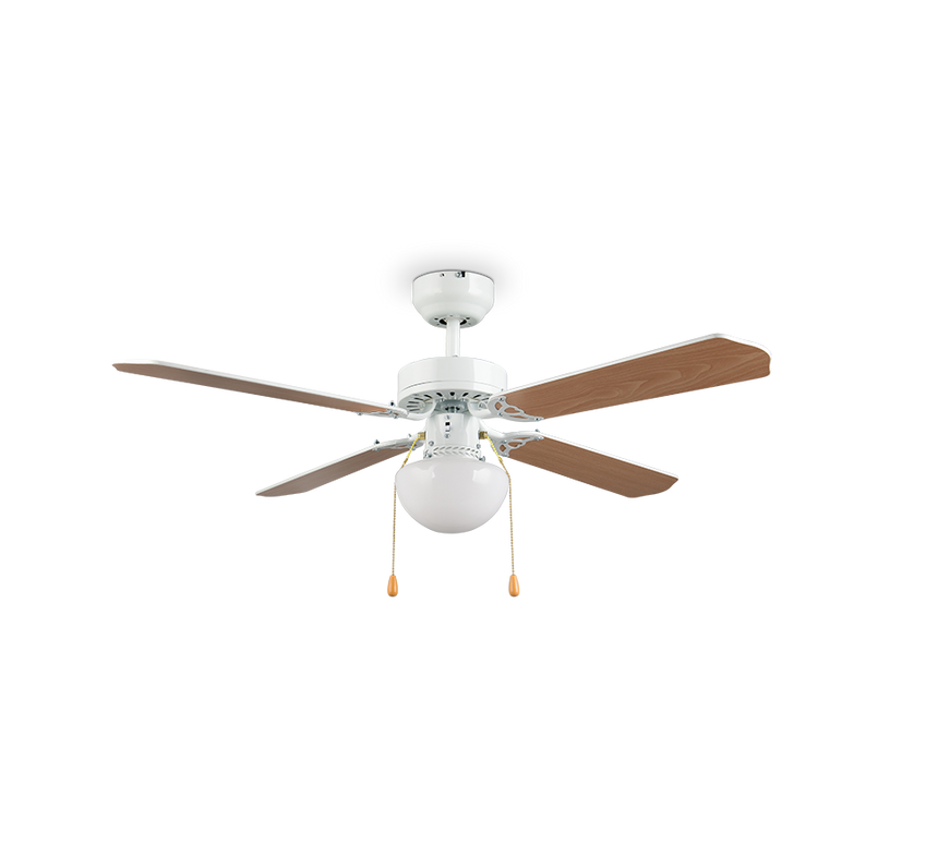 Plafón de techo Trio Hammerfest grande LED blanco mate 2700K Ø106,5cm R66592031