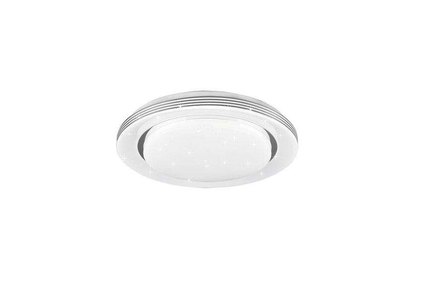 Trio Atria white plastic LED ceiling light R67041000