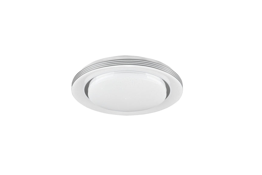 Trio Atria white plastic LED ceiling light R67041000