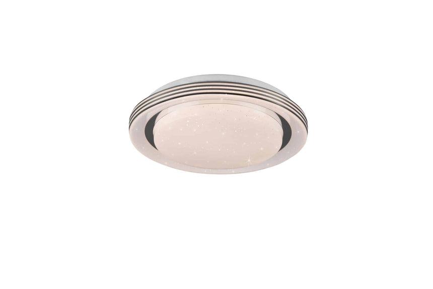 Trio Atria Plafón LED de plástico blanco R67042800