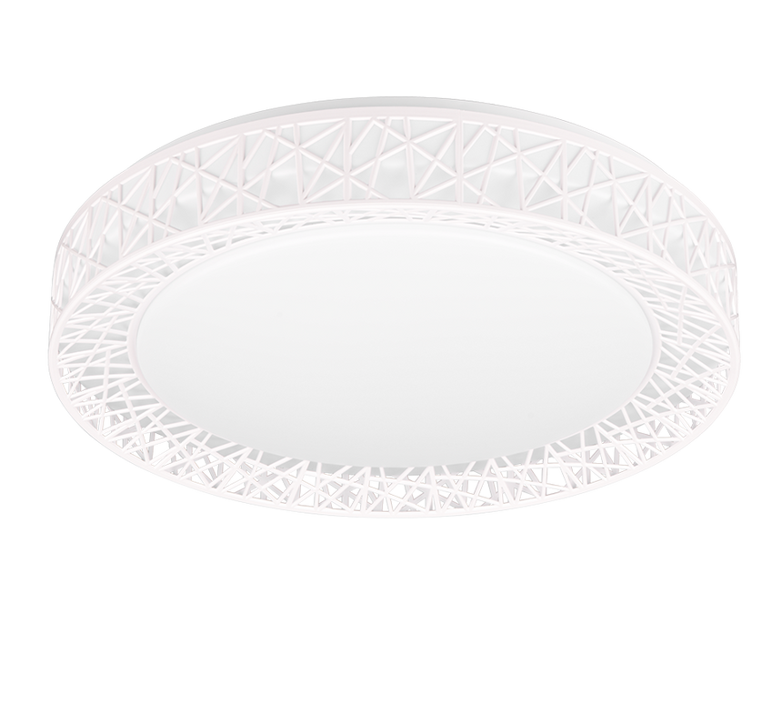 Plafón de techo Trio Cluster LED blanco CCT Ø48cm R67321101