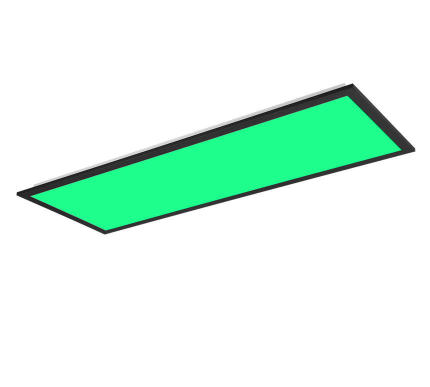 Plafón de techo Trio Beta grande LED negro mate CCT 80cm R67668032