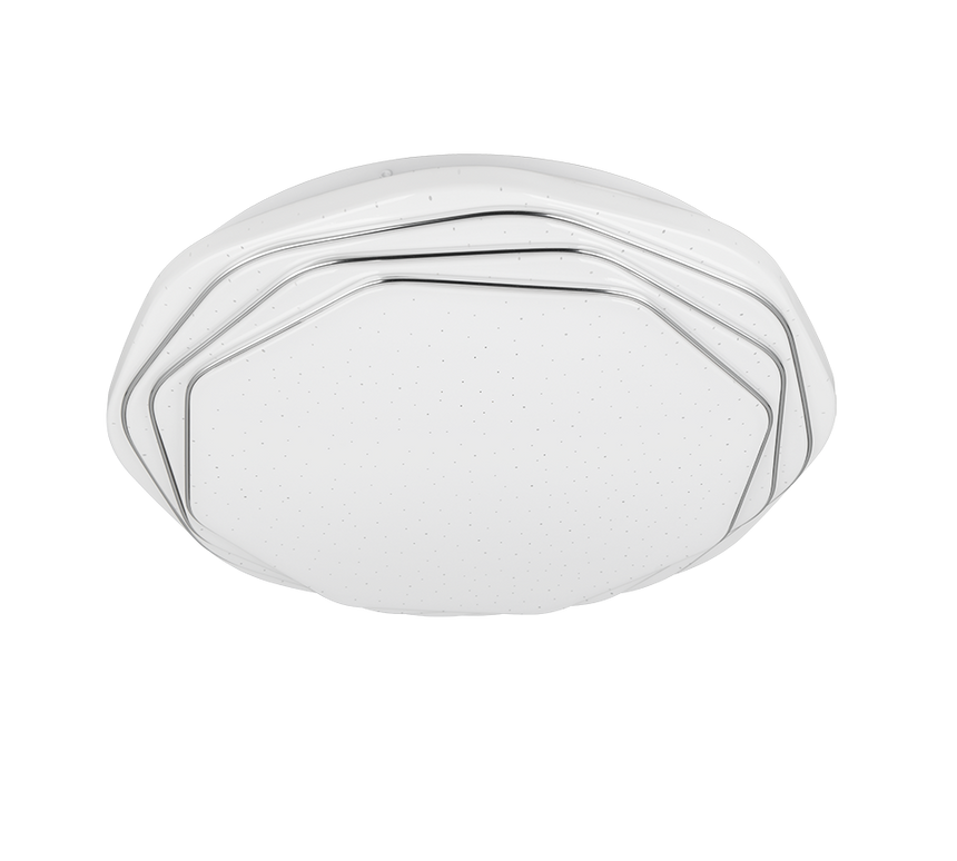 Plafón de techo Trio Dizzy LED blanco CCT Ø38cm R67741100