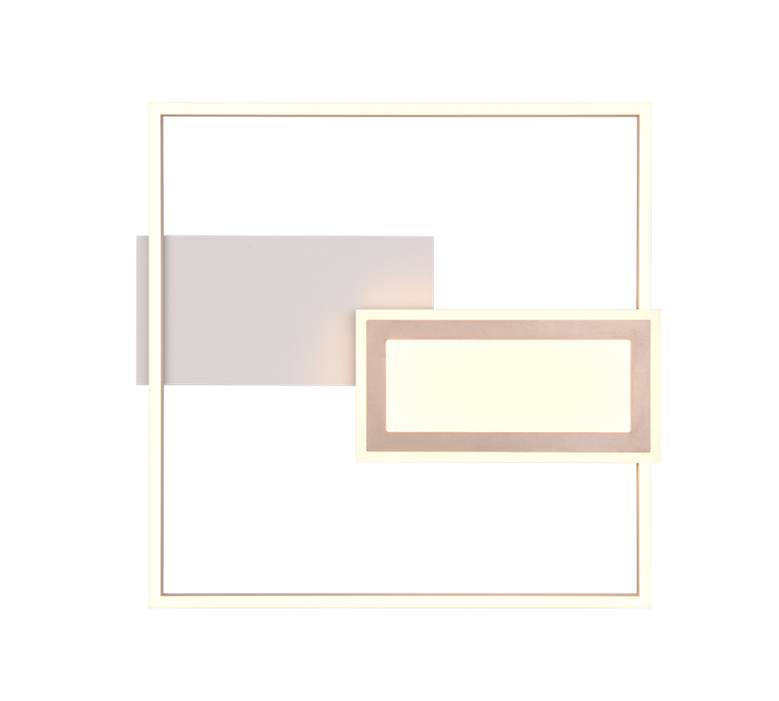 Plafón de techo Spiro Trio gris LED 32W 67862976