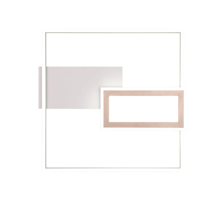 Plafón de techo Spiro Trio gris LED 32W 67862976