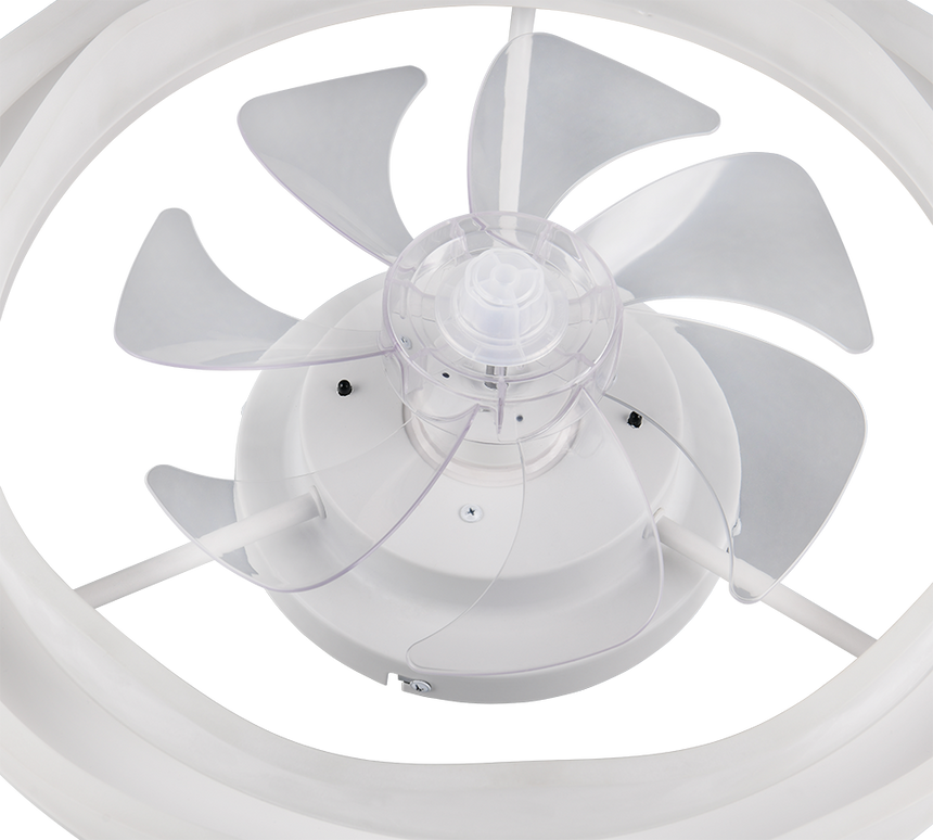 Plafón de techo Trio Skaulo LED blanco mate CCT Ø50cm R69192131