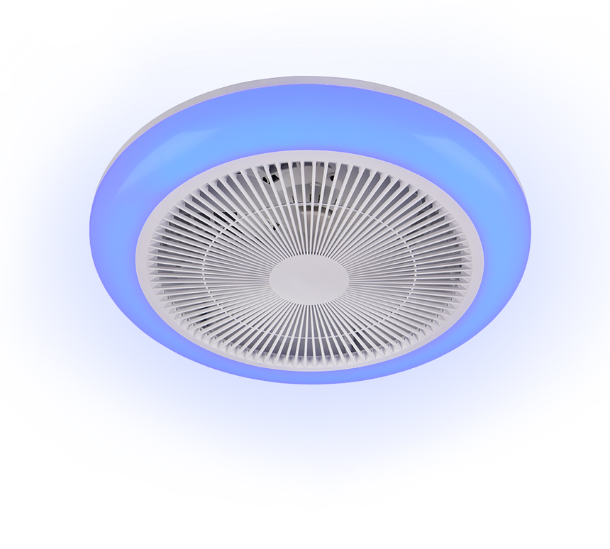 Plafón de techo Trio Holmsund LED blanco CCT R69282101