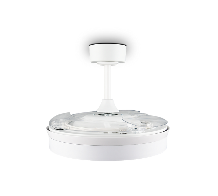 Plafón de techo Trio Kerava grande LED blanco CCT Ø106cm R69572101