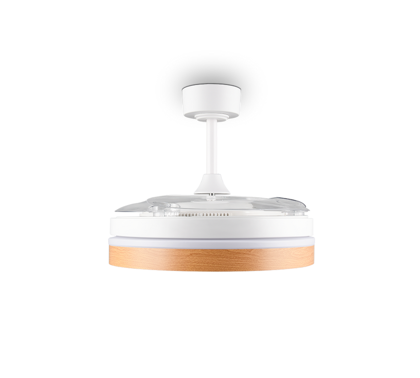 Ventilador de techo Trio Volda LED blanco CCT Ø106cm R69642101