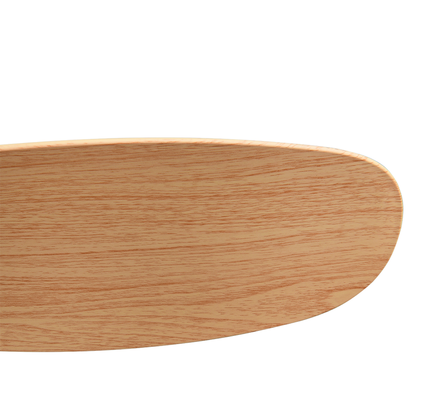 Plafón de techo Trio Flen grande LED madera CCT Ø108cm R69682130