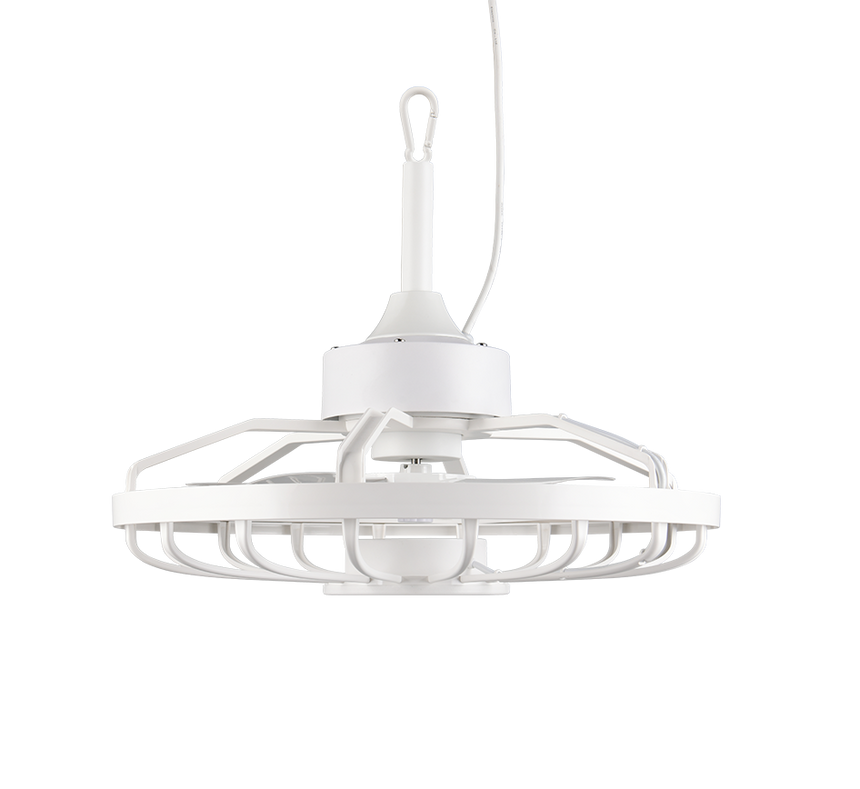 Plafón de techo exterior Trio Oslo LED blanco CCT IP44 Ø51cm R69692101