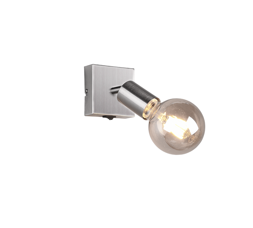 Foco Trio Vannes LED níquel mate 2700K 9cm R80181707