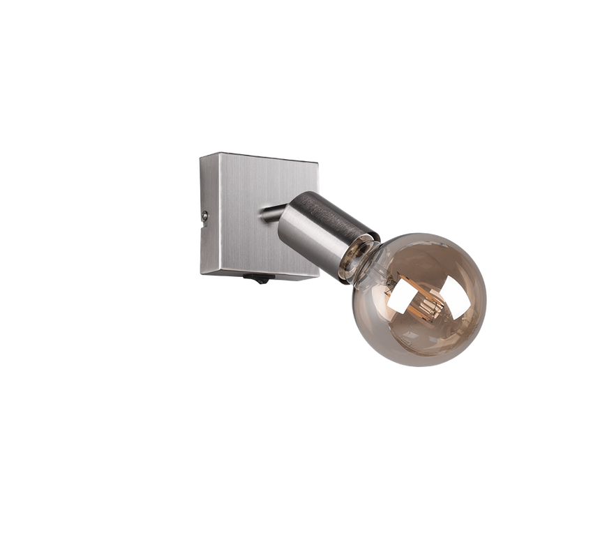Foco Trio Vannes LED níquel mate 2700K 9cm R80181707