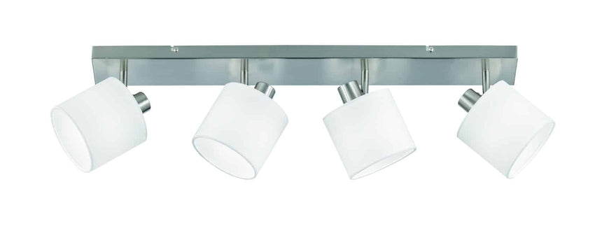 Trio Tommy Matte Nickel Metal Spotlight R80334001
