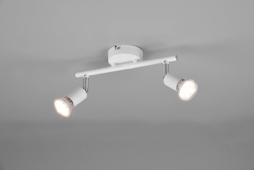 Foco Trio Paris LED blanco mate 3000K 25,5cm R80912031