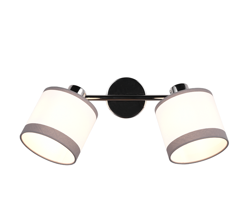 Foco Trio Davos LED cromo 2700K Ø12cm R81552006