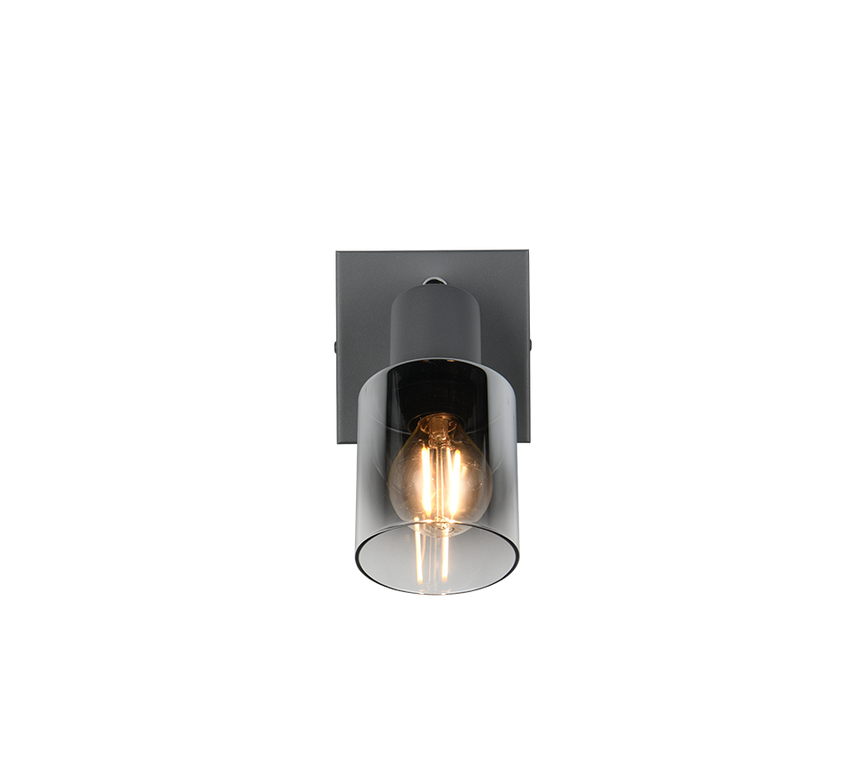Foco Trio Cadiz LED antracita 2700K Ø7cm R81781042
