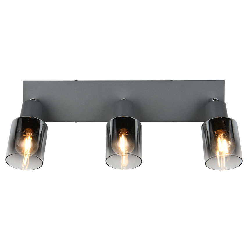 Foco Trio Cadiz LED antracita 2700K Ø7cm R81783042