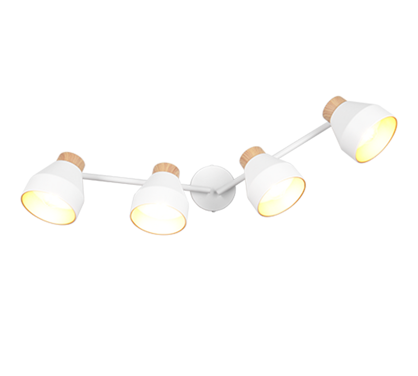 Foco Trio Valentin LED blanco mate 2700K Ø11cm R81924031