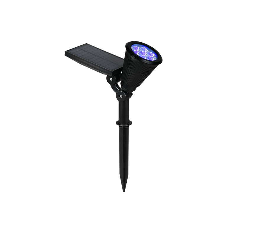 Foco de exterior Trio Festival LED solar portátil negro mate sensor crepuscular IP44 R84756232 - vista 4