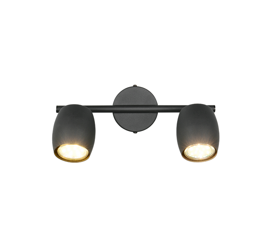 Foco Trio Nancy LED negro mate 3000K Ø7cm R86262032