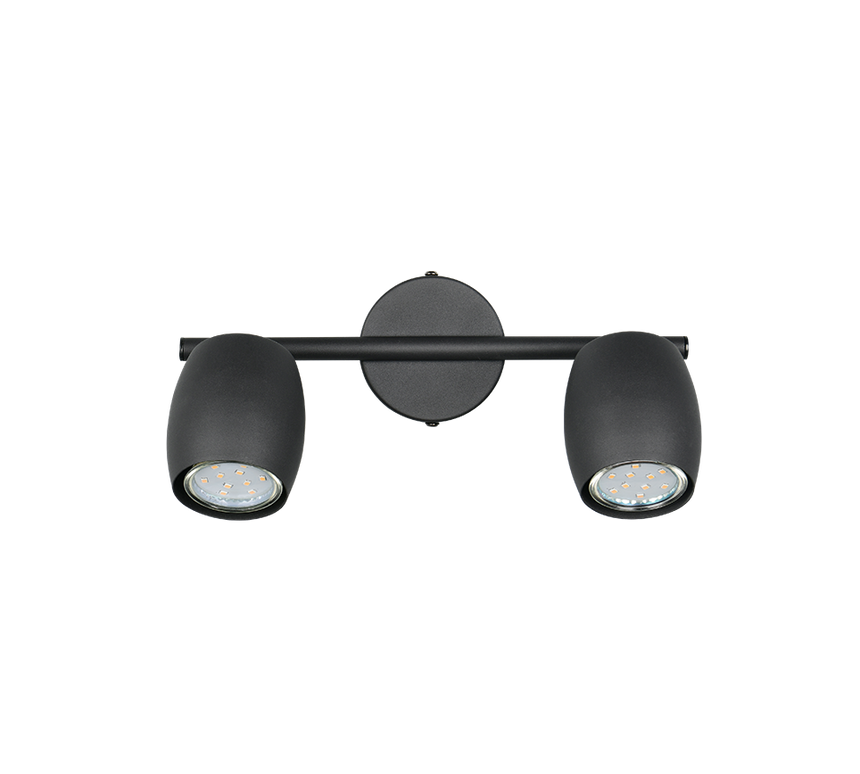 Foco Trio Nancy LED negro mate 3000K Ø7cm R86262032