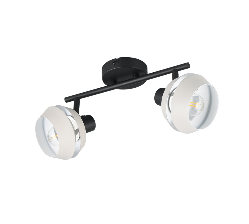 Foco Trio Isla LED gris cálido 2700K 37,6cm R86362076