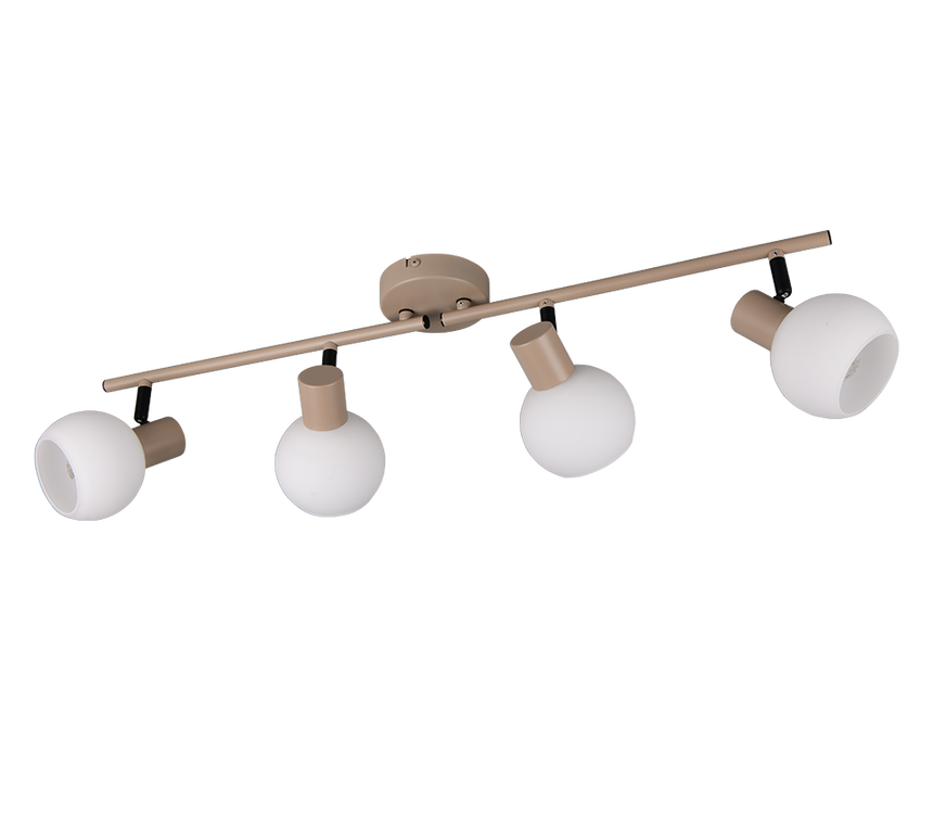 Foco Trio Boba LED warm beige 2700K Ø10cm R86374043