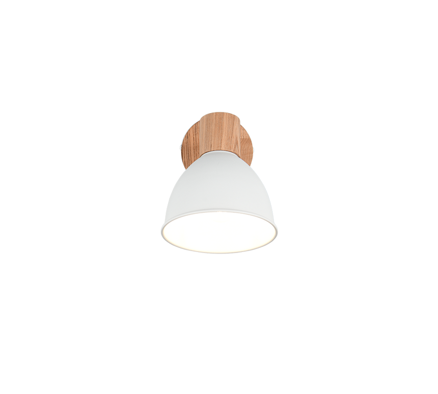 Foco Trio Delume LED blanco mate 2700K 19cm R86671031