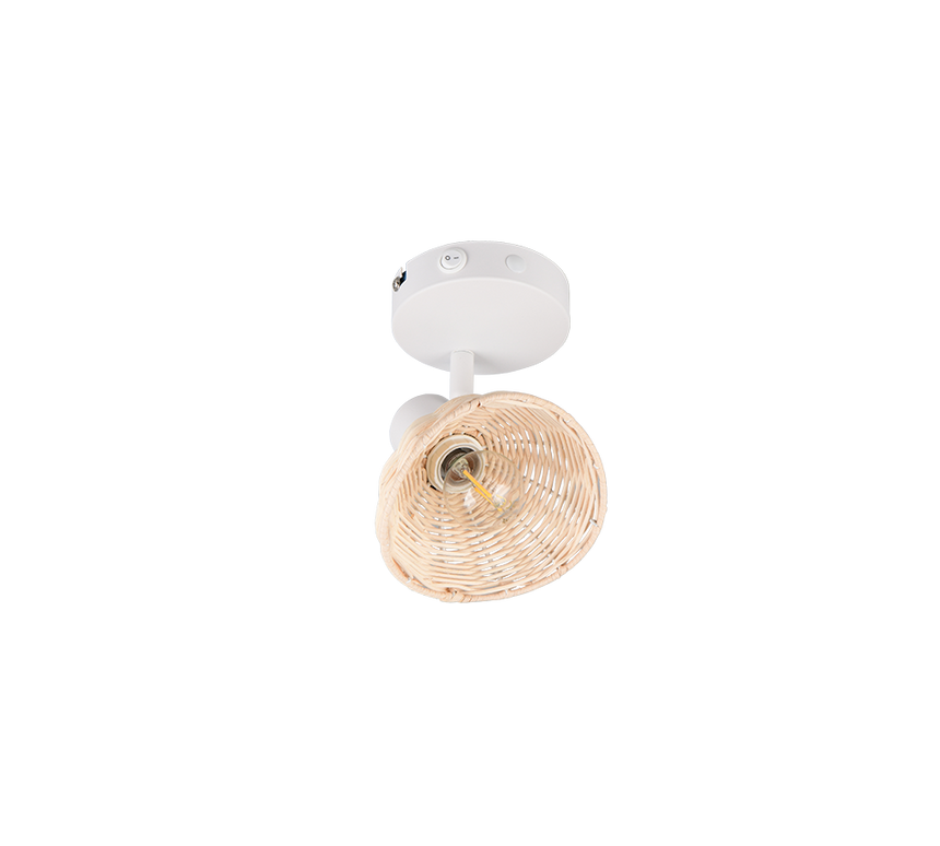 Foco Trio Calvi LED blanco mate 2700K 14cm R86781731