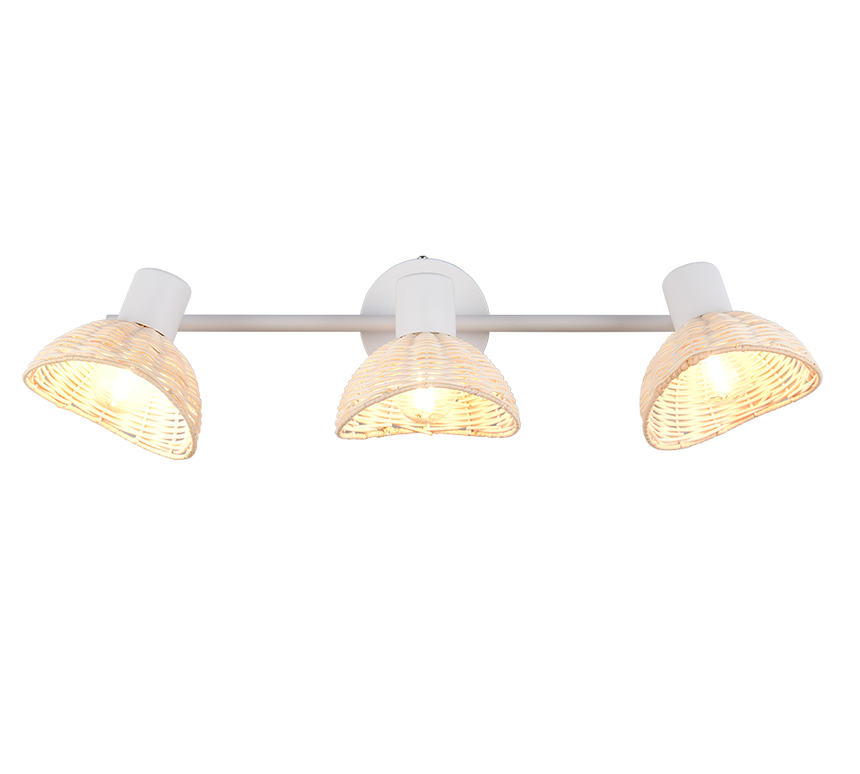 Foco Trio Calvi LED blanco mate 2700K 59cm R86783031