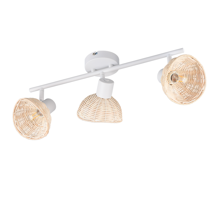 Foco Trio Calvi LED blanco mate 2700K 59cm R86783031