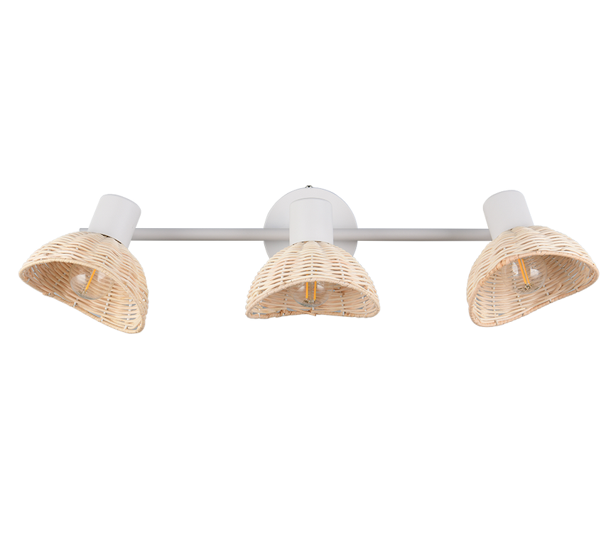 Foco Trio Calvi LED blanco mate 2700K 59cm R86783031