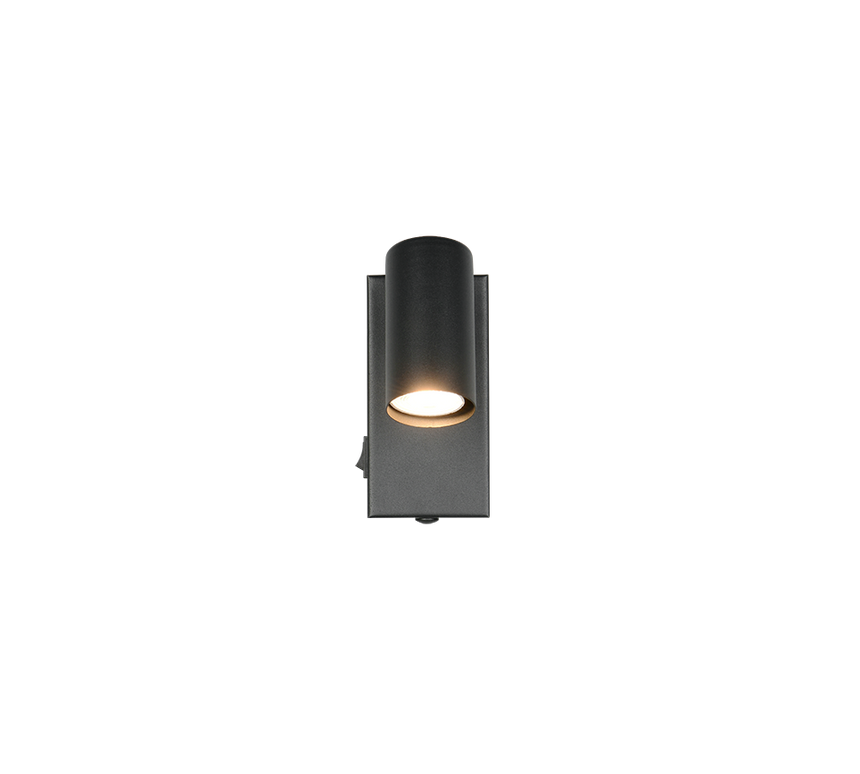 Foco Trio Taryn LED negro mate 2700K 14cm R86851732