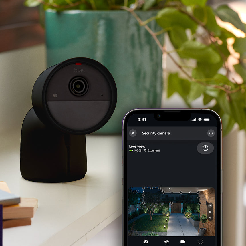 Philips Hue Security Cámara inteligente Secure hue blanco IP65 87211
