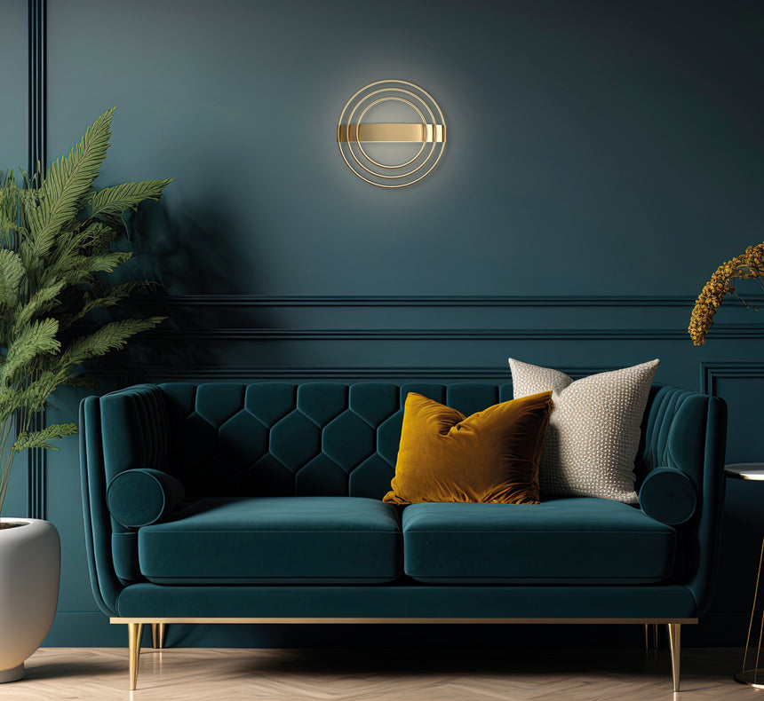 ACB Ringo Aplique LED 13W 2700-3000K Slide Switch oro técnico A3813070O