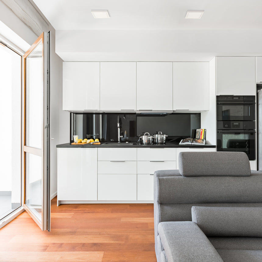 ACB Roku Plafón LED Negro Texturado 6W 3000K P3436100N