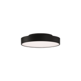 ACB Roma Plafón 3974/40 Negro Texturado, LED 40W 2800lm + 5W 500lm, CRI90 CL.I, LED integrado, Difusor Microprismatico, Kelvin 2700K-3000K Slide Switch, Casambi