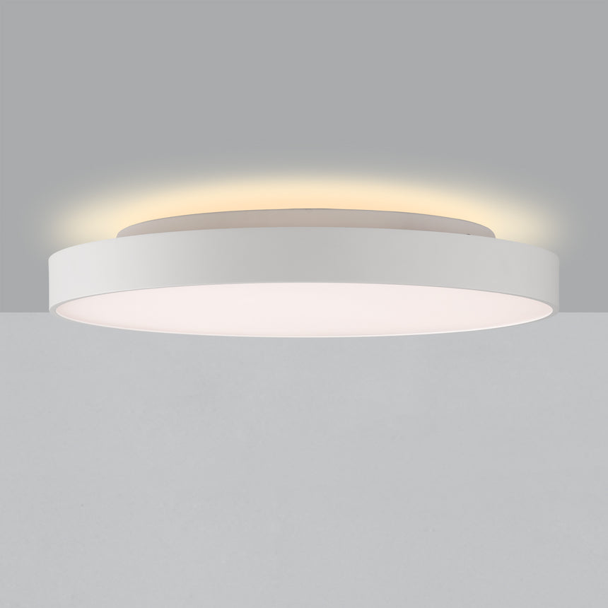 ACB Roma White LED Ceiling Light + LED Diffuser, Slide Switch P3974170B