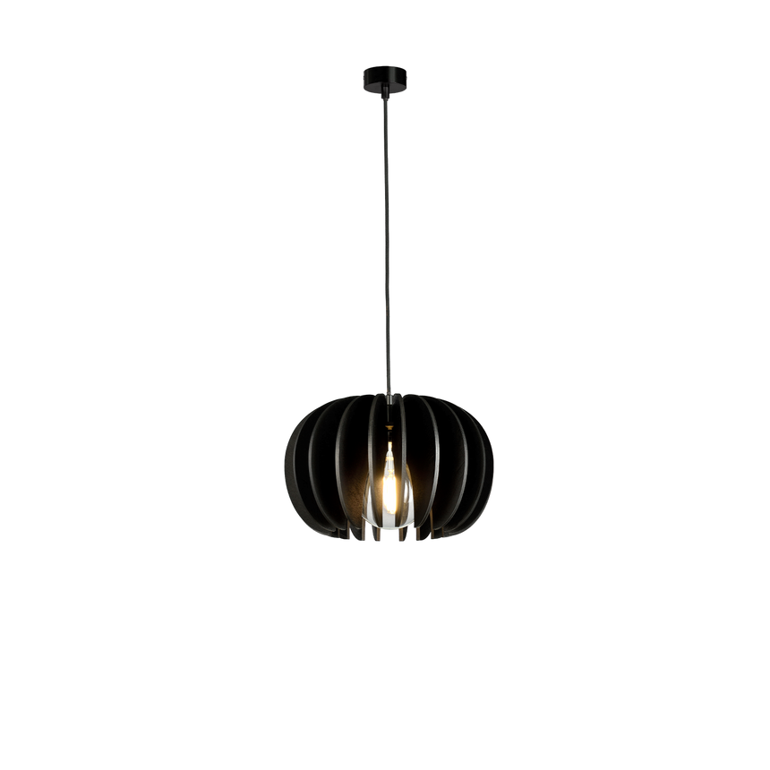 ACB Rosa del desierto Lámpara de techo colgante Negro E27 15W C3912135N