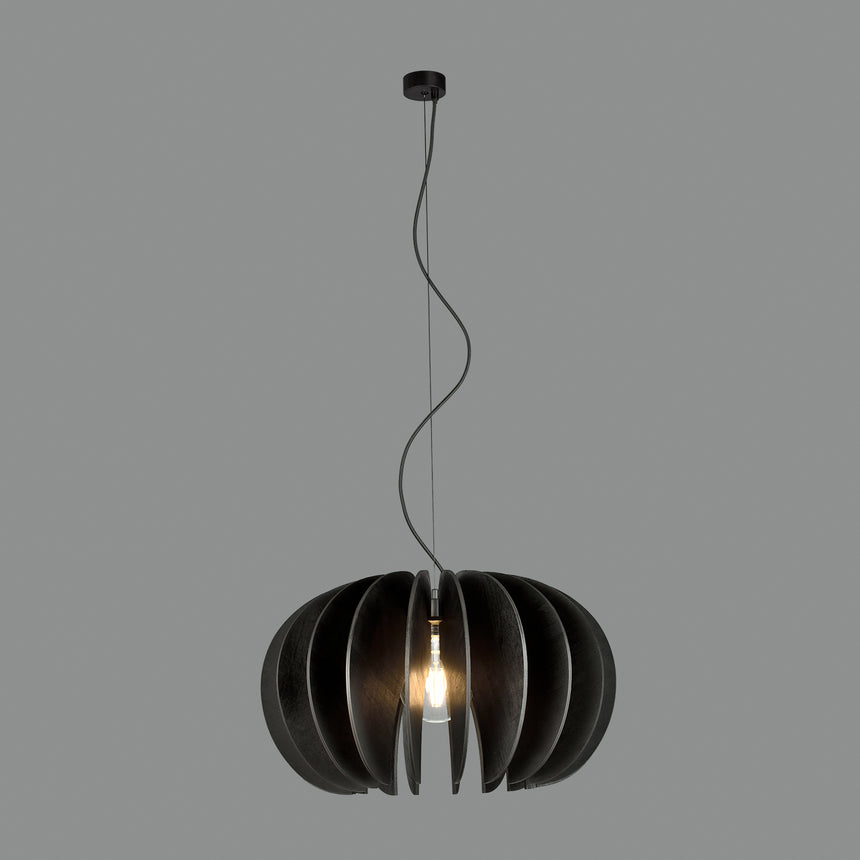 ACB Desert Rose Pendant Ceiling Lamp Black LED E27 C3912160N