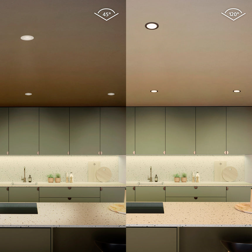 Philips Hue White and Color Ambiance Empotrable slim recessed light negro RGBW 8,3W IP44 8720169264151 - imagen 4