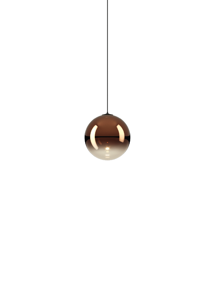 Lodes Lámpara colgante Random Solo negro bronce brillante LED 3000K 17120-4630