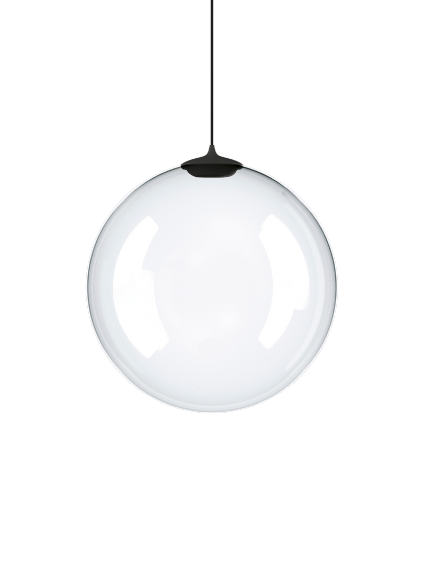 Lodes Lámpara colgante Random Solo negro transparente LED 3000K 17125-0030