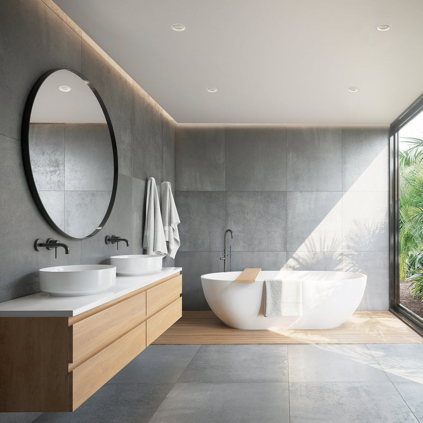 ACB Safe Recessed 3985/11 Textured White, COB LED 13W 3000K 1360lm, CRI90 I IP65, integrated LED E3985100B