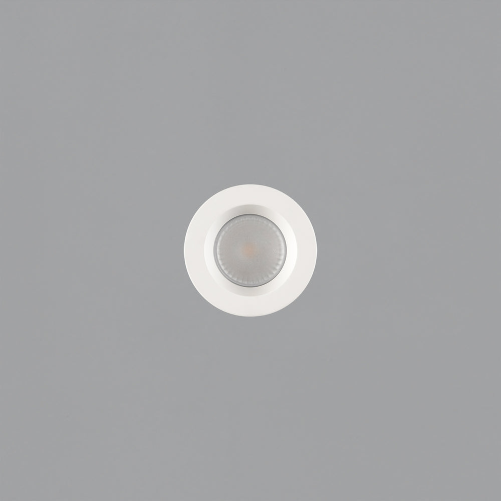 ACB Safe Recessed 3985/9 Textured White, 8W 3000K 730lm COB LED, CRI90 I IP65, Integrated LED E3985000B